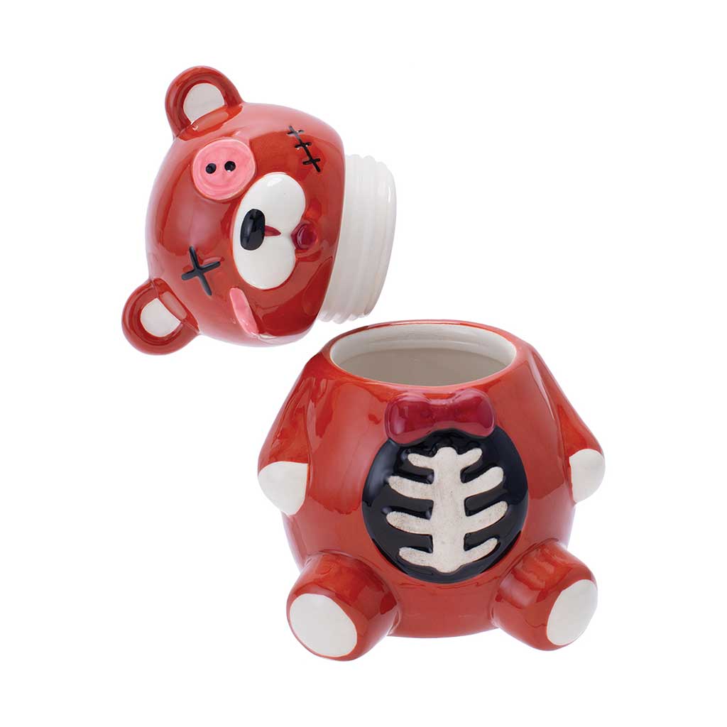 Zombie Scare Bear Storage Jar