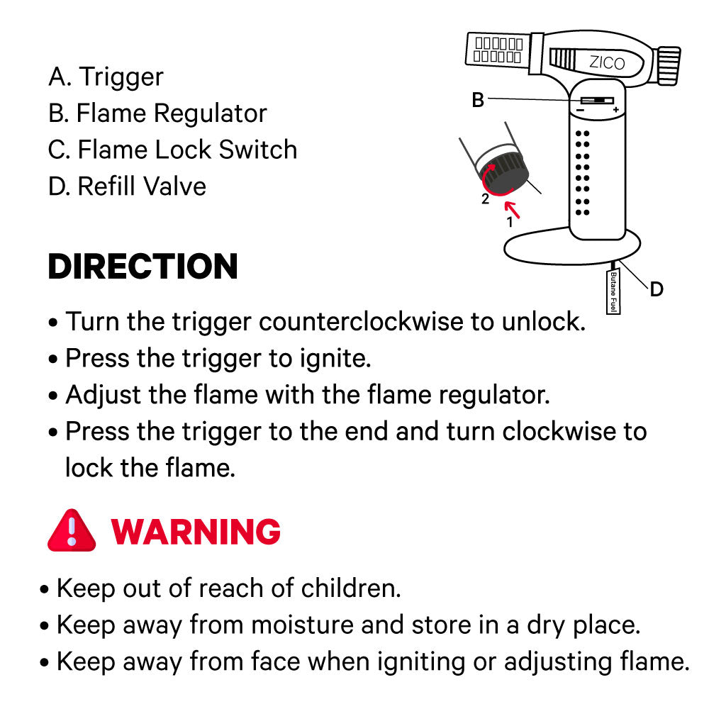 ZICO DAB TORCH